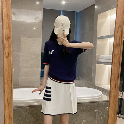 Knitted T-shirt