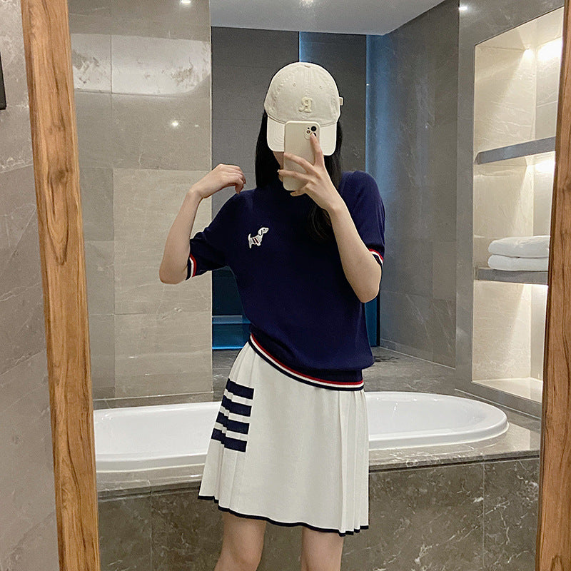 Knitted T-shirt