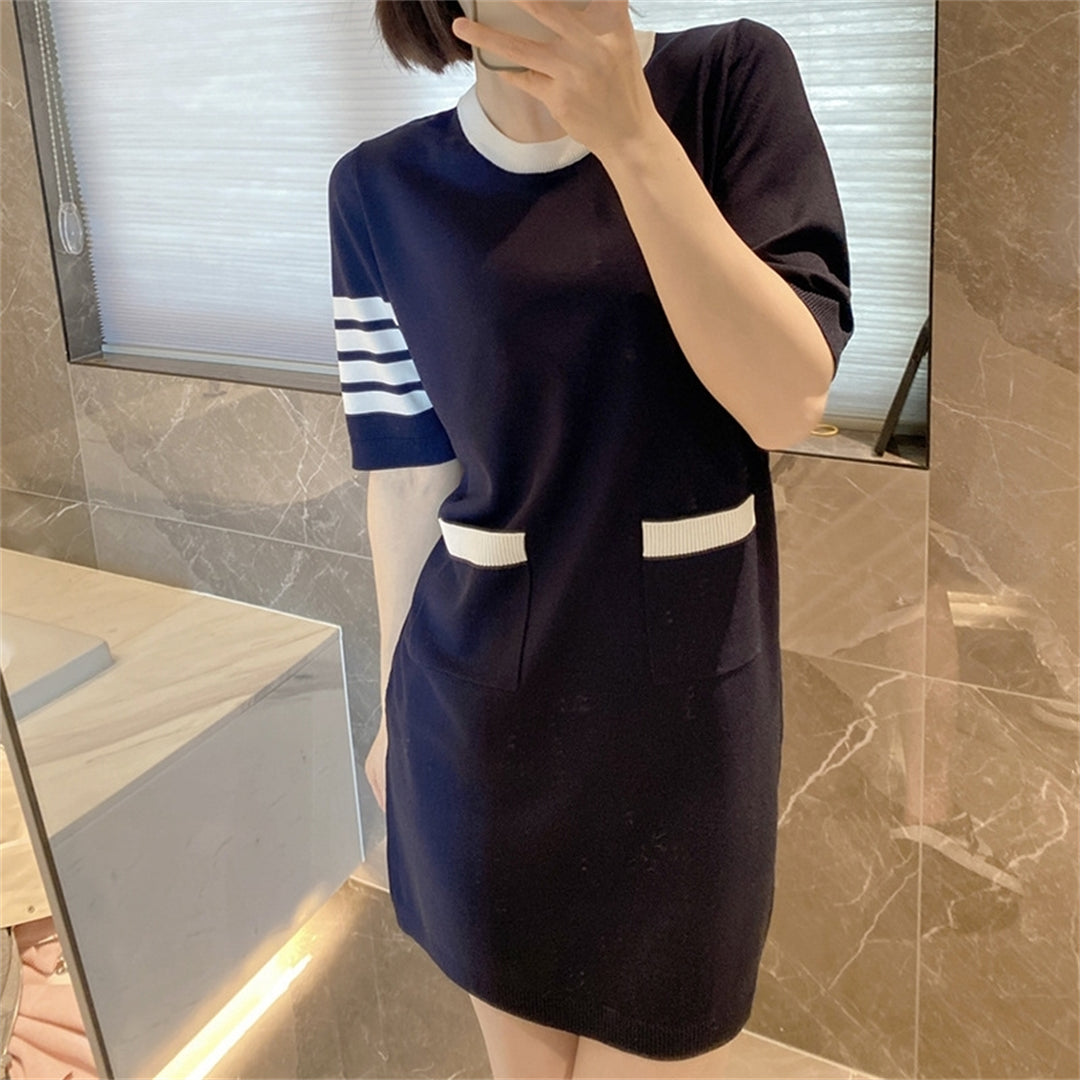 2025 Ice Silk T-shirt Dress