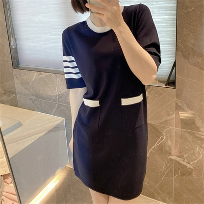 2025 Ice Silk T-shirt Dress