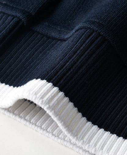 Color stripes coat