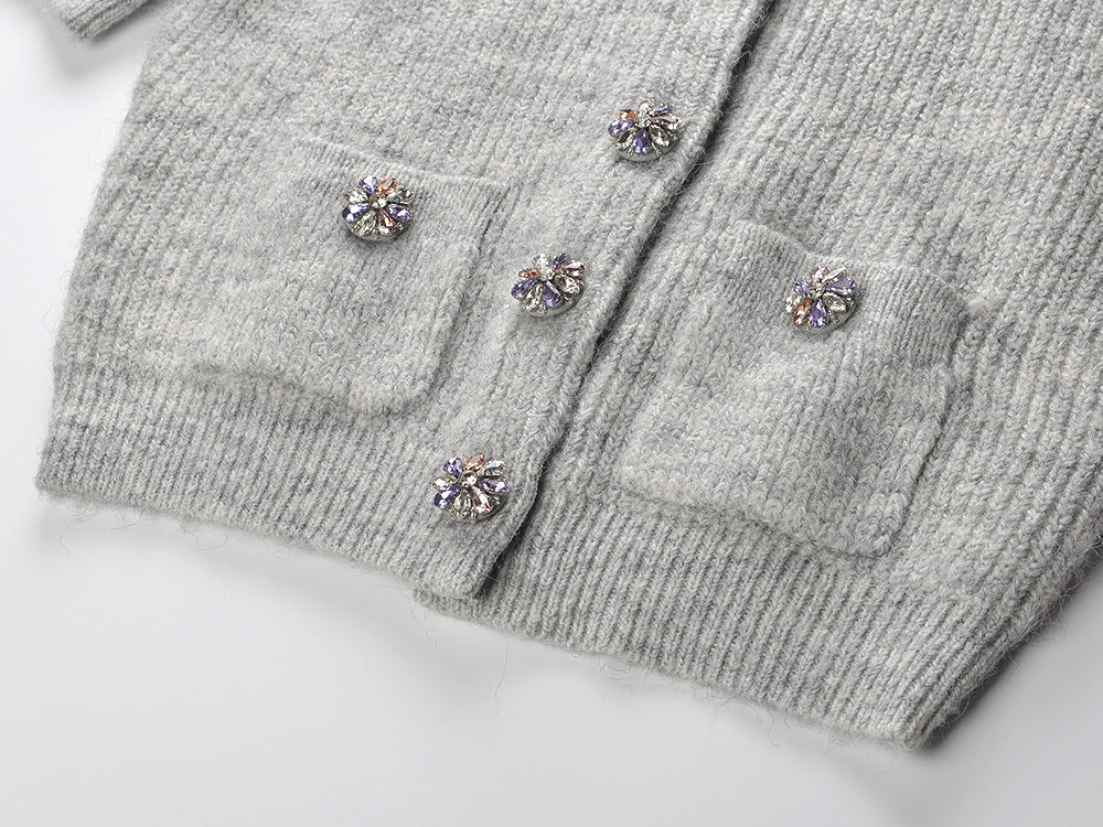 2025 Beaded Knit Short-Sleeve T-Shirt