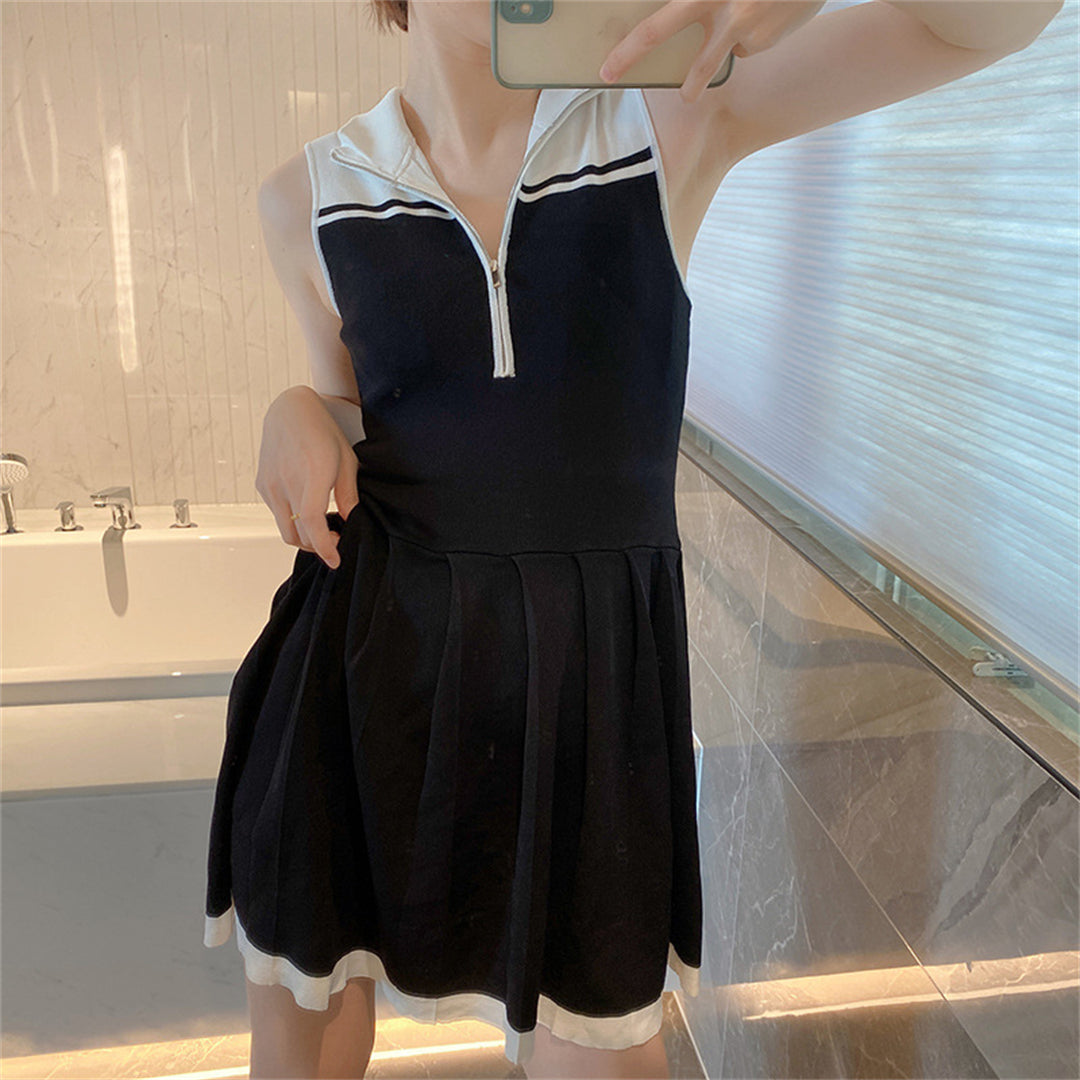 2025 Knitted pleated skirt