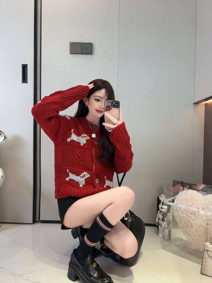2025 Puppy Cardigan