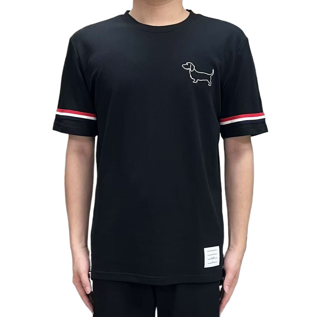 2025  Embroidered puppy T-shirt