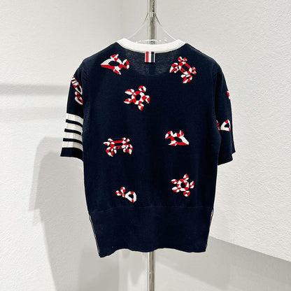 Jacquard sweater