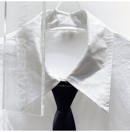 Tie short sleeves