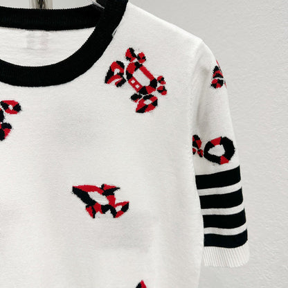 Jacquard sweater
