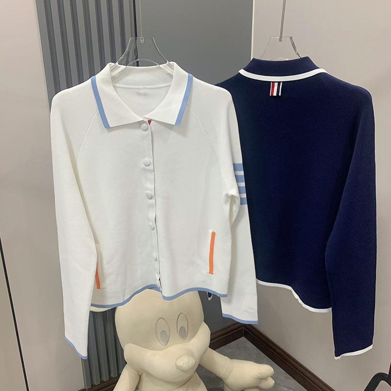 2025 Knitted skirt suit
