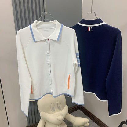 2025 Knitted skirt suit