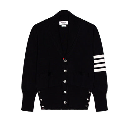 Thick knitted jacket