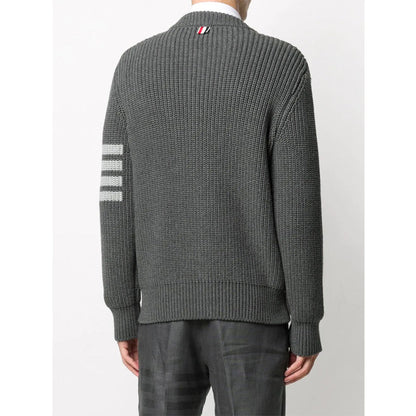 Knitted sweater coat