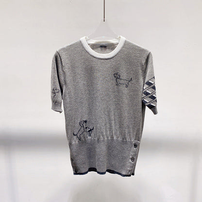Embroidered sweater