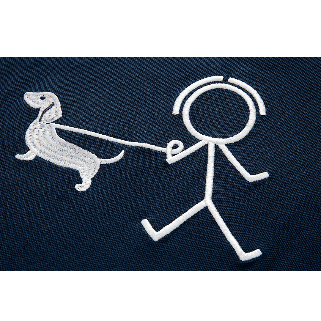 Puppy embroidered T-shirt