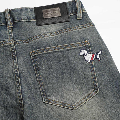 Embroidery Jeans