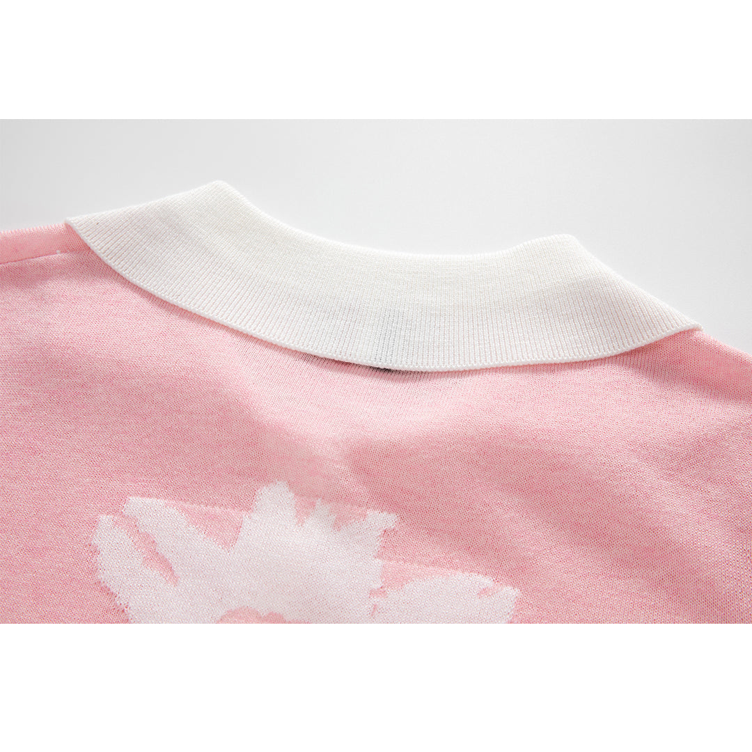 Women Flowers POLO shirt