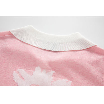 Women Flowers POLO shirt