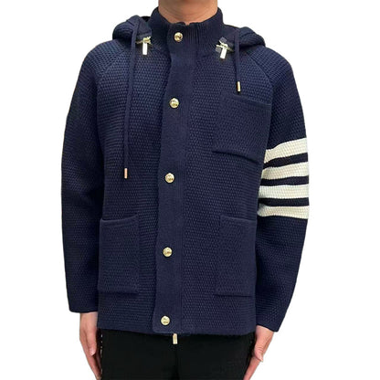 2025  knitted hoodie