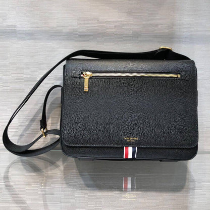 2025  Cowhide men's messenger bag