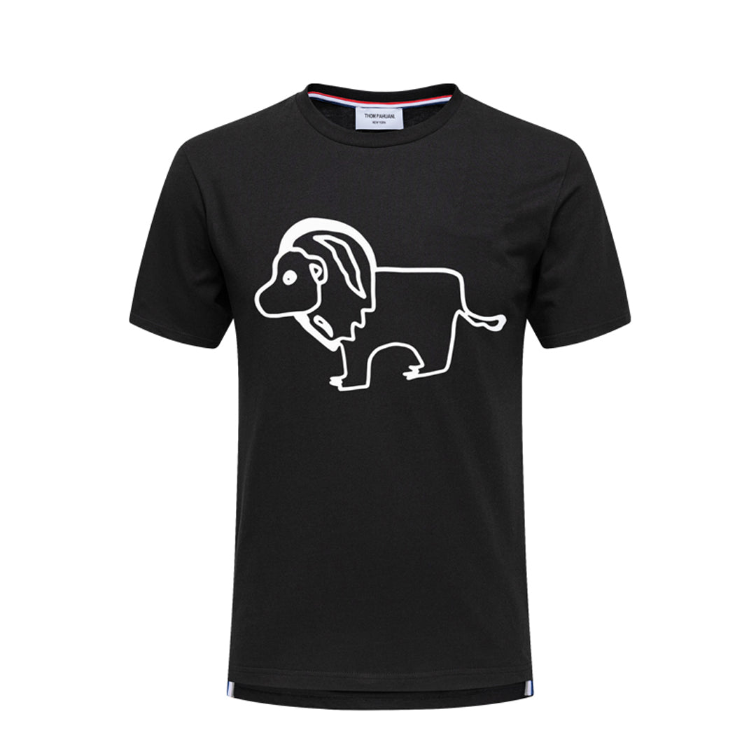 Lion print T-shirt