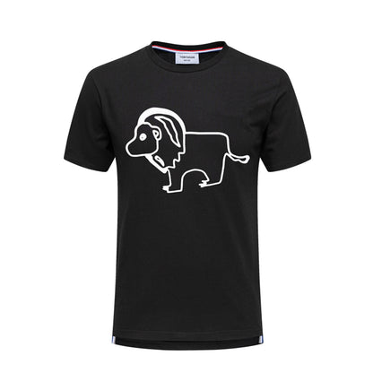 Lion print T-shirt