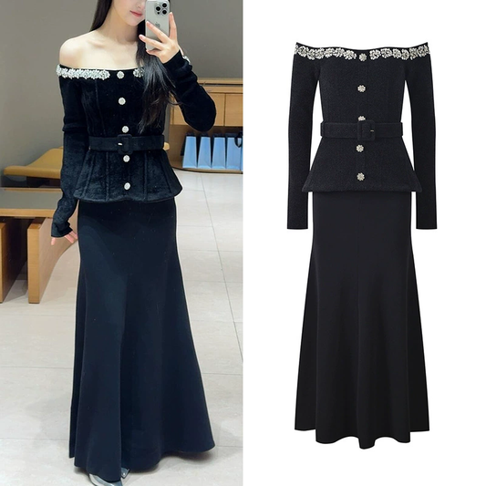 2025 elegant fitted dress