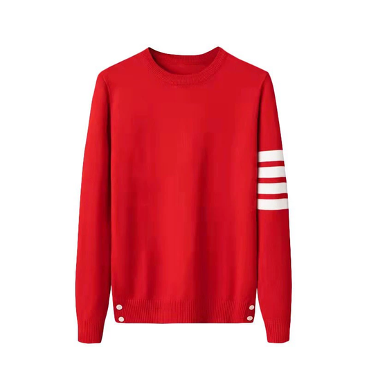 2025 Crew neck knitted sweater