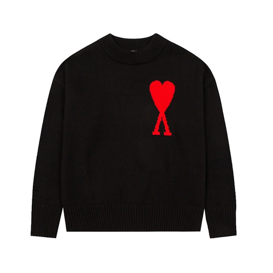 Ami Oversized heart-shaped sweater