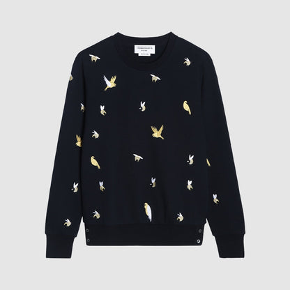 Embroidered sweatshirt