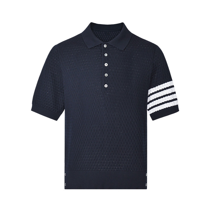 Knitted Polo Shirt