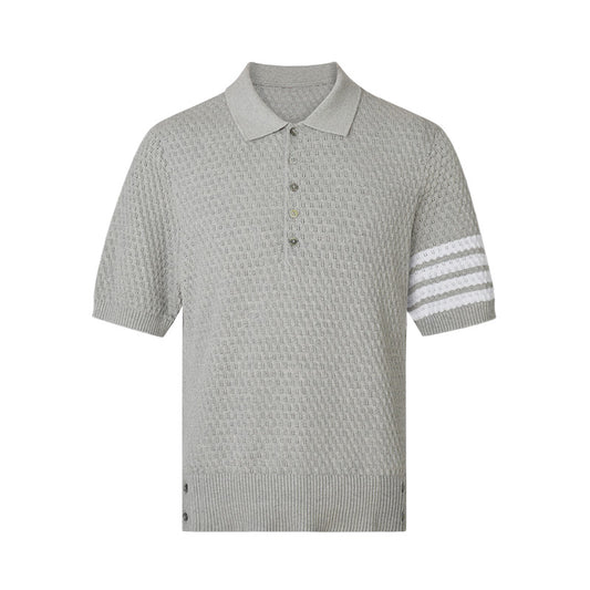 Knitted Polo Shirt